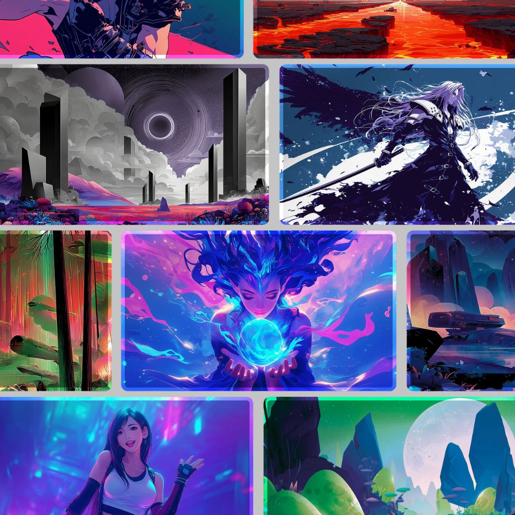 Borderless Playmats