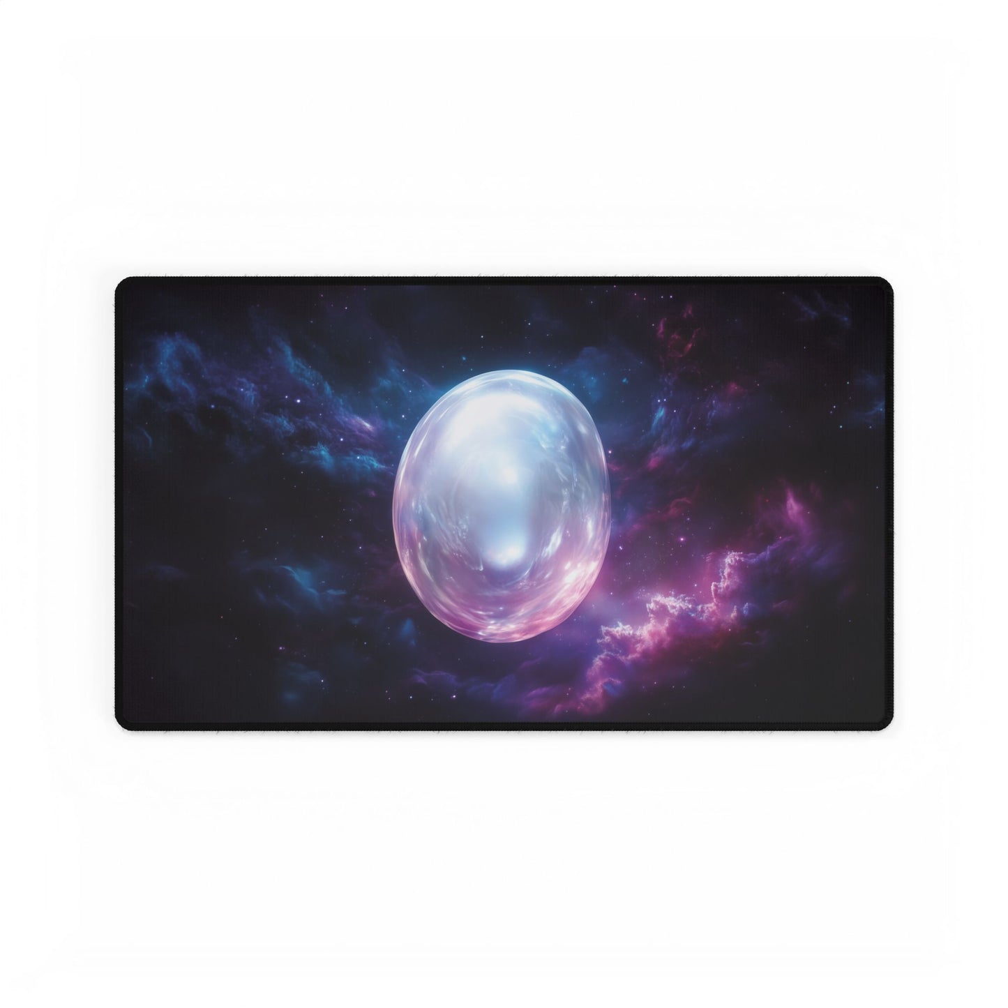 Mox Pearl Playmat | Floating Radiant White Gemstone TCG Mat