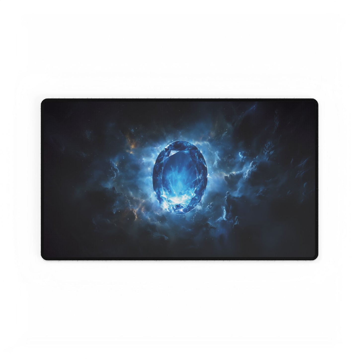 Mox Sapphire Playmat | Floating Deep Blue Mystic TCG Mat