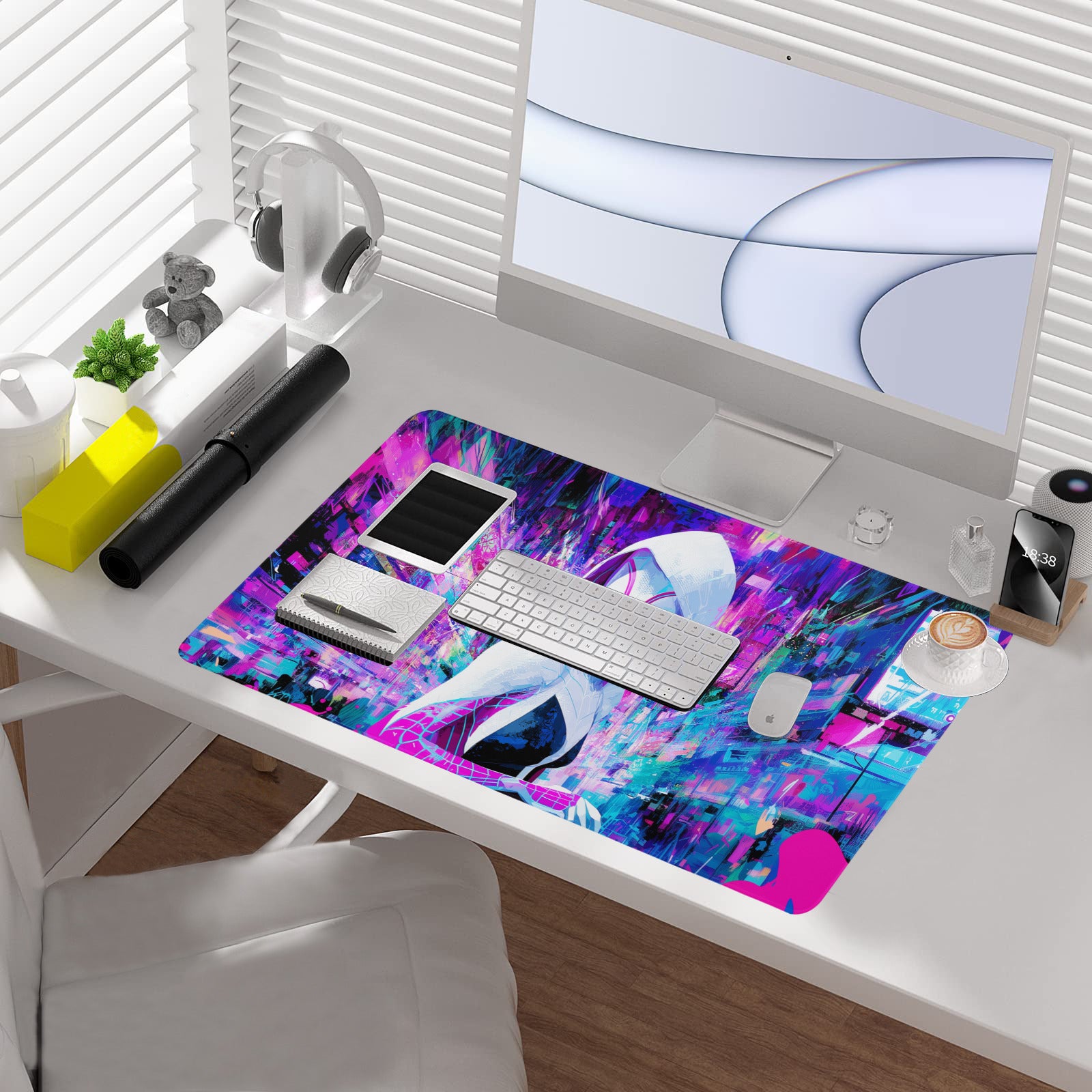 Spider-Gwen Playmat (Borderless) | Magic the Gathering Playmat