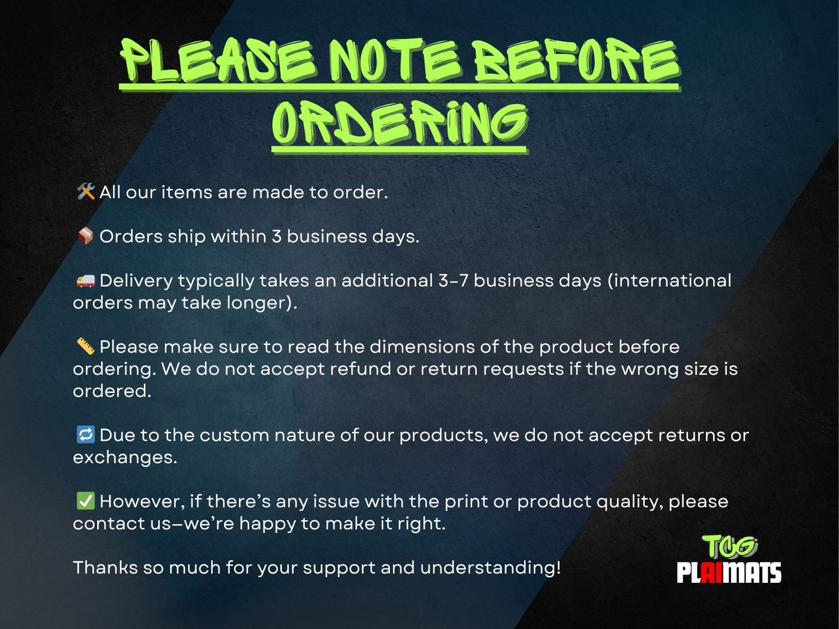 Venom Playmat (Borderless) | Magic the Gathering Playmat