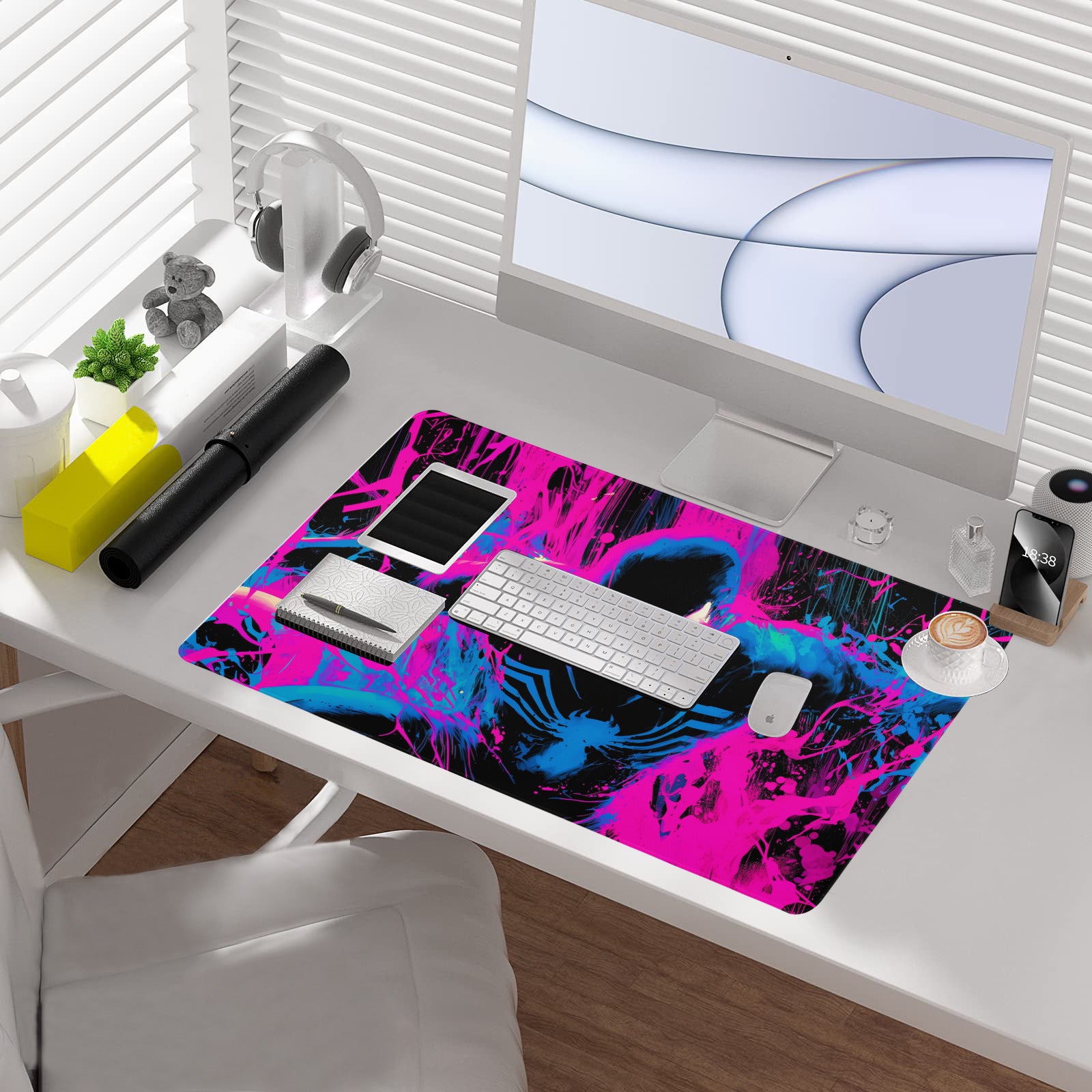 Symbiote Spider-Man Playmat (Borderless) | Magic the Gathering Playmat