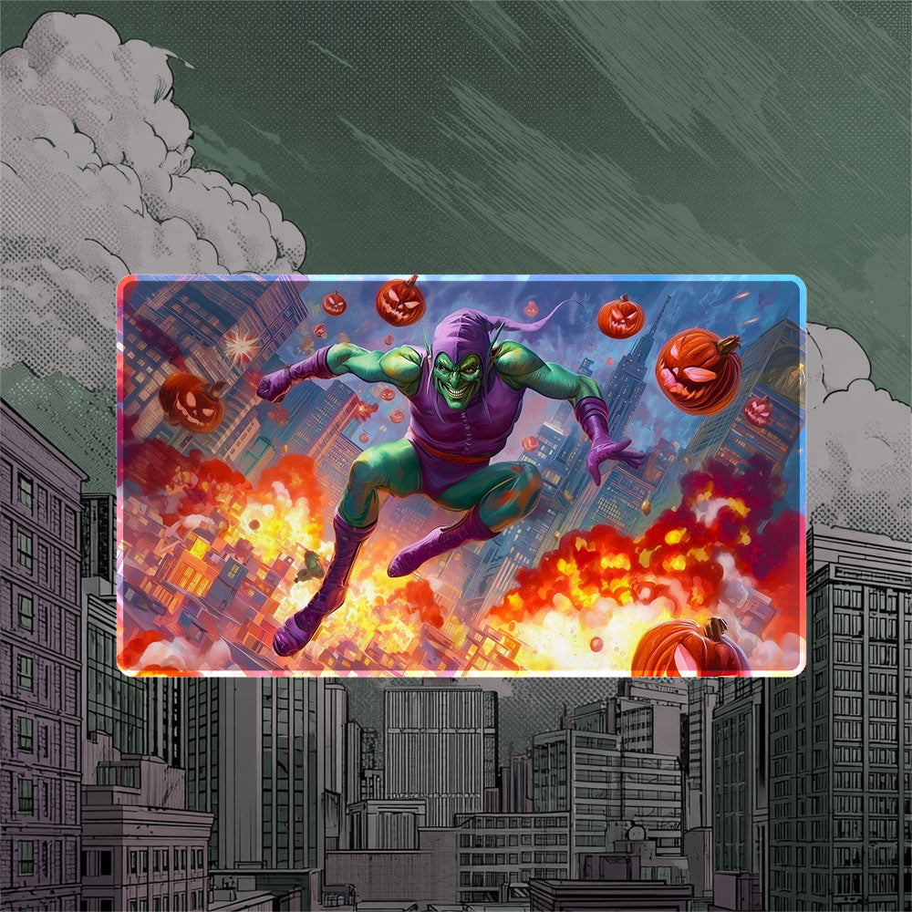 Green Goblin Playmat (Borderless) | Magic the Gathering Playmat Custom