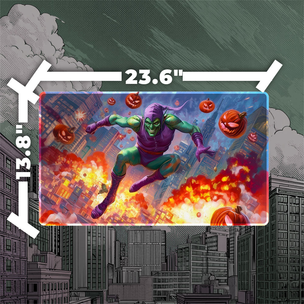 Green Goblin Playmat (Borderless) | Magic the Gathering Playmat Custom