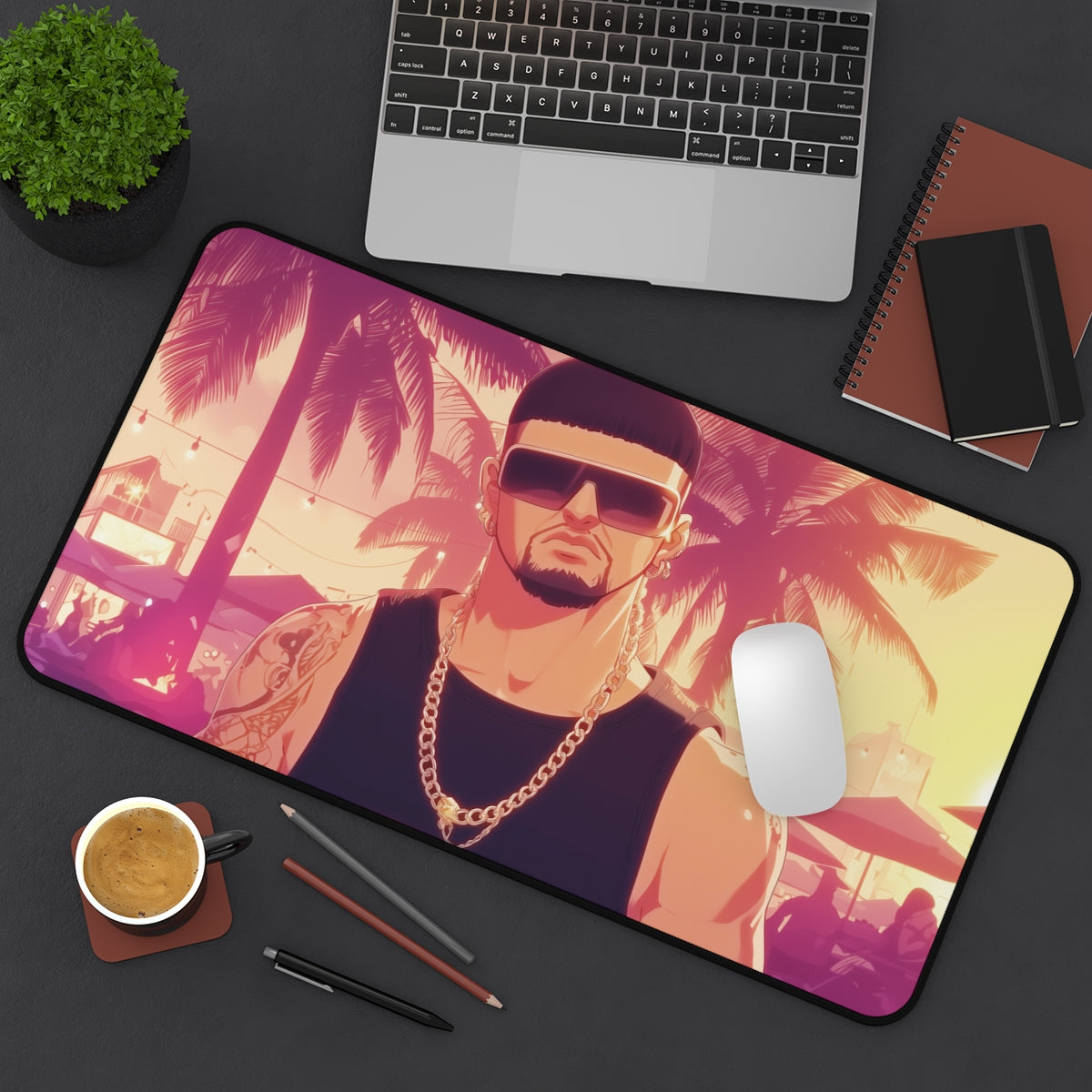Ibiza Final Boss Playmat | TCG Playmat | Meme Raver with Bowl No Zones Option