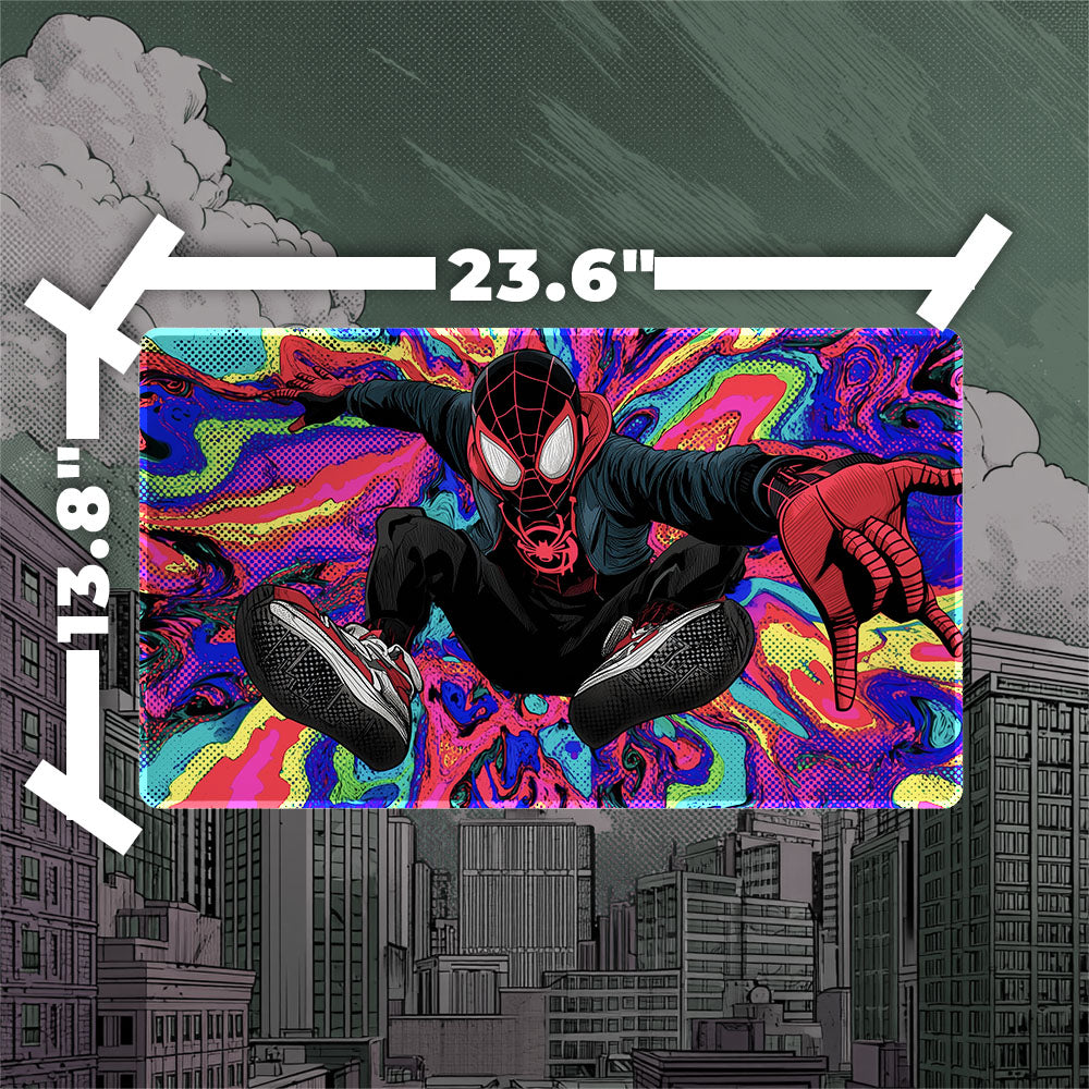 Miles Morales Playmat (Borderless) | Magic the Gathering Playmat