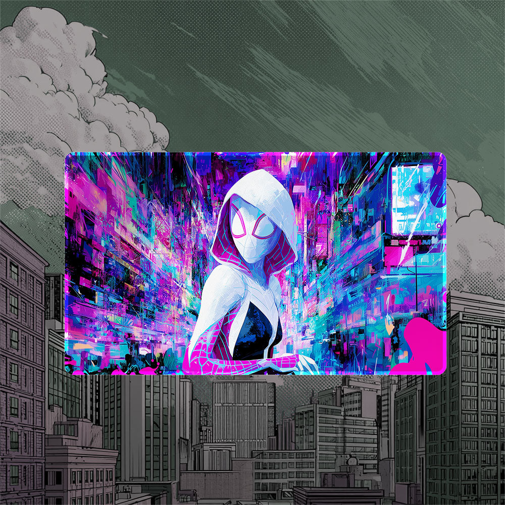 Spider-Gwen Playmat (Borderless) | Magic the Gathering Playmat