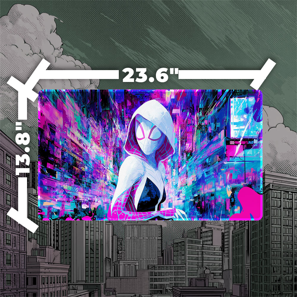 Spider-Gwen Playmat (Borderless) | Magic the Gathering Playmat