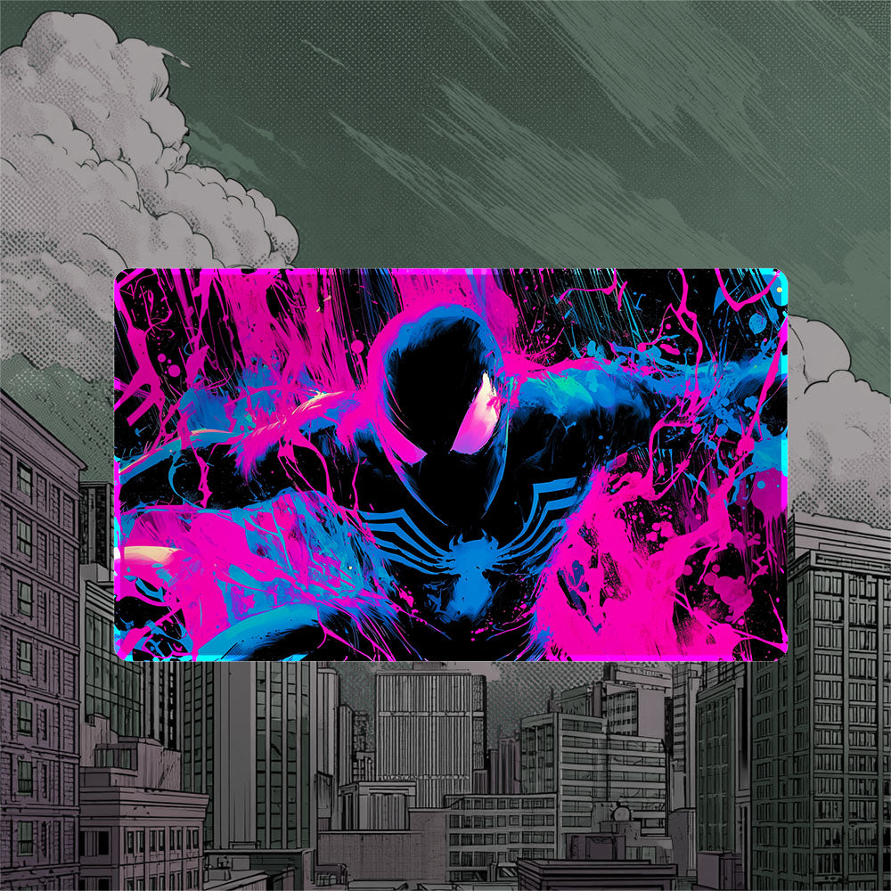 Symbiote Spider-Man Playmat (Borderless) | Magic the Gathering Playmat