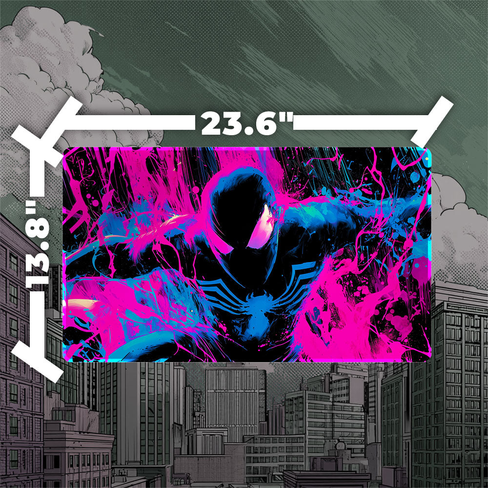 Symbiote Spider-Man Playmat (Borderless) | Magic the Gathering Playmat