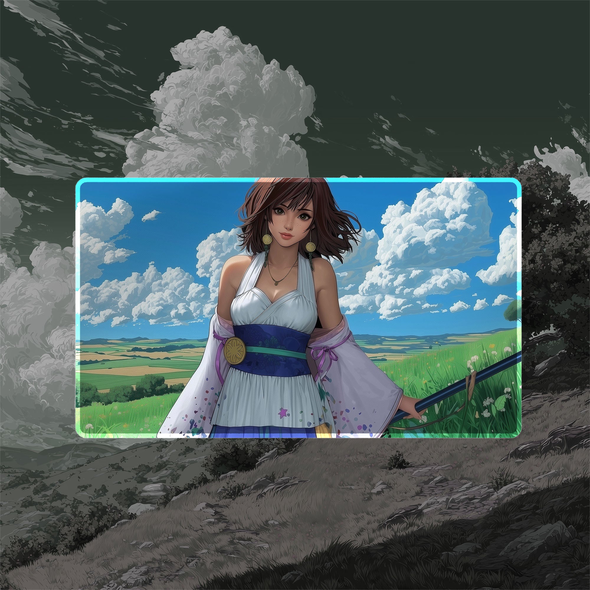 Final Fantasy Playmat Yuna Grand Summoner Playmat – TCGPLaiMATS