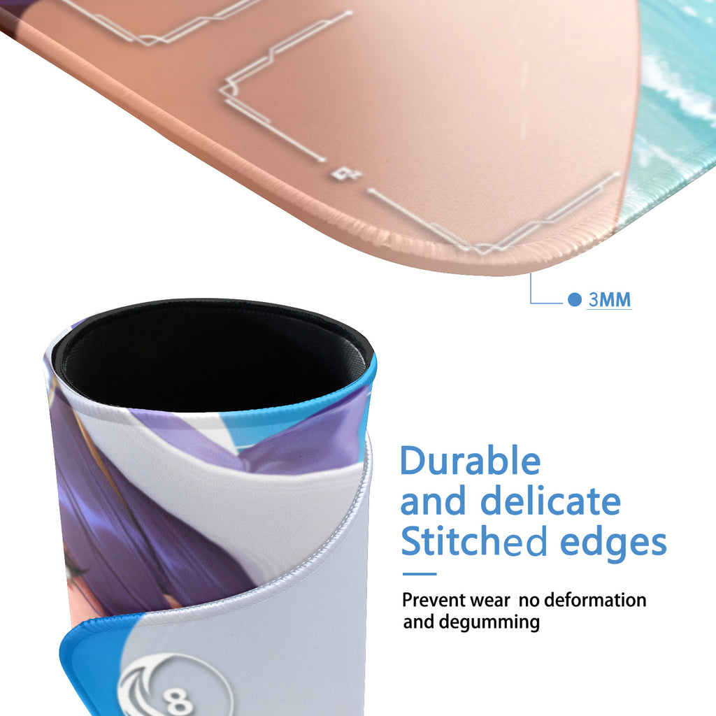 Pool Party Caitlyn Playmat (Borderless) | Riftbound League of Legends Playmat