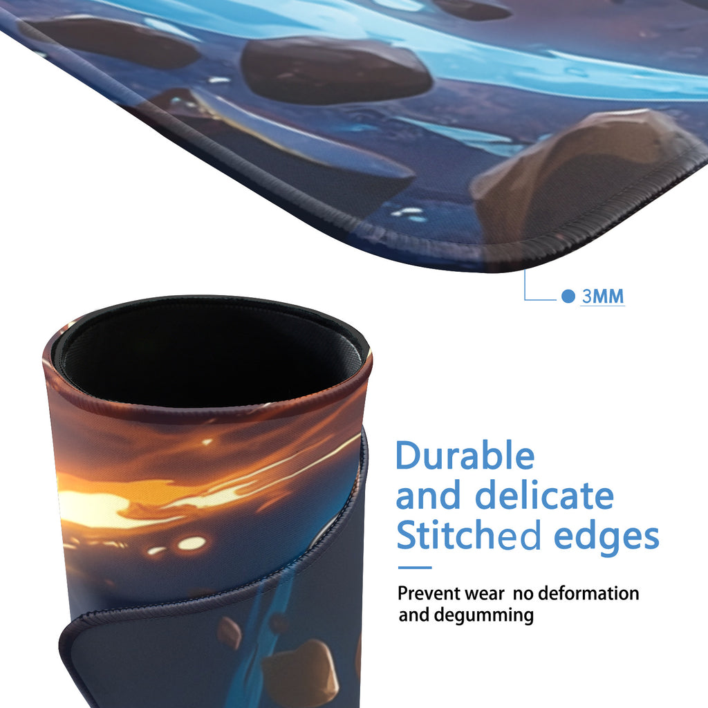 Avatar Aang Playmat (Borderless) | Magic the Gathering Playmat