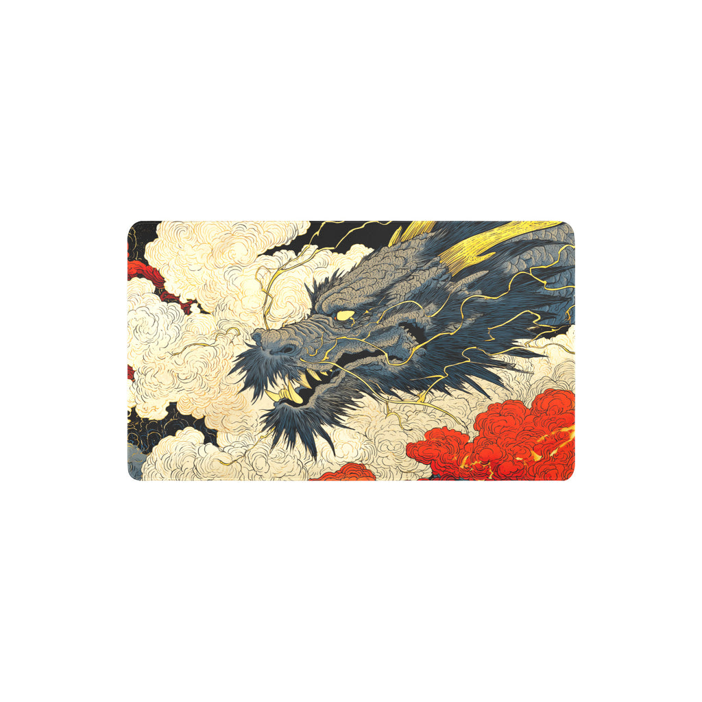 Dragon Ukiyo-e Playmat (Borderless) | TCG Playmat