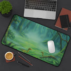 Misty Jungle Dragon Playmat | Rainforest Fantasy Land Mat