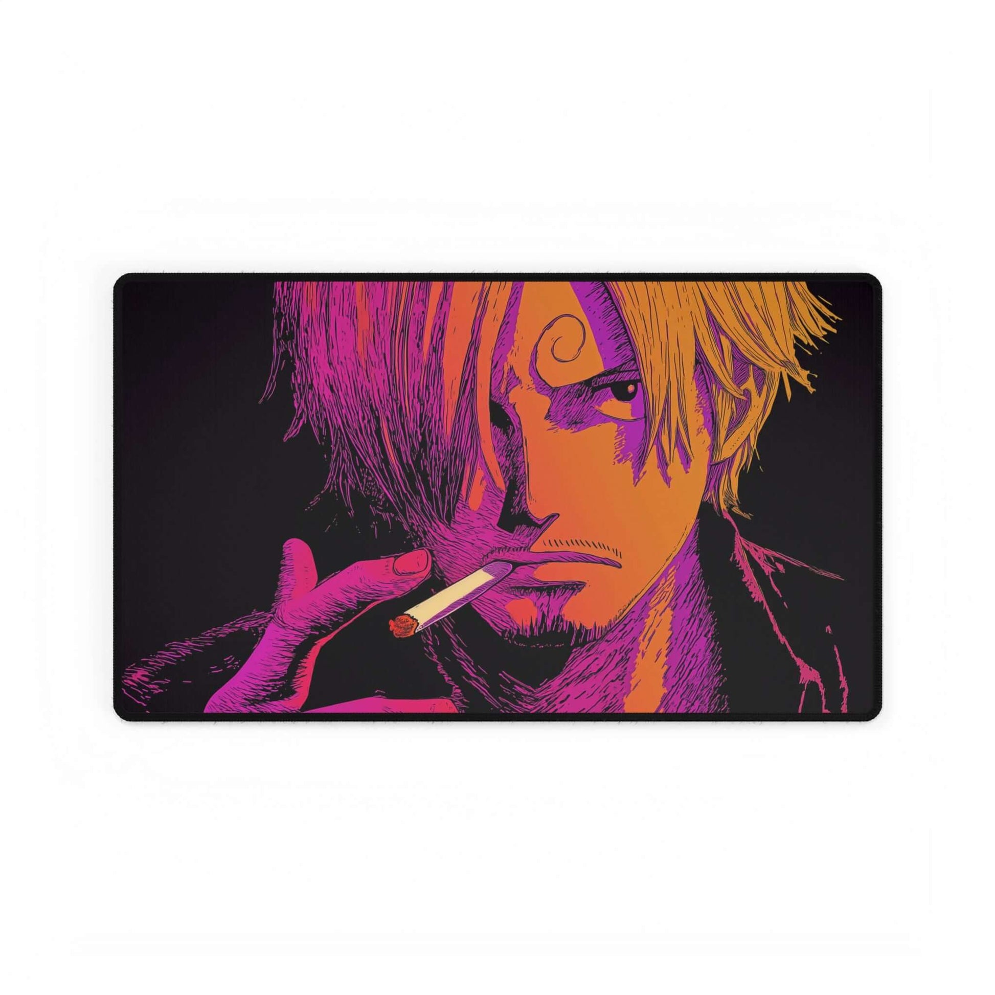 Sanji Playmat | One Piece Playmat | Straw Hat Crew Playmat with Zones Option | 24x14 | 22x12 | 32x16 Sizes