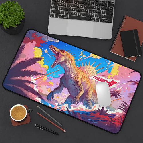 Chunky Etali, Primal Conqueror Playmat | Magic the Gathering Playmat | Iconic Dinosaur Playmat with Zones Option | 24x14 | 22x12 | 32x16 Sizes