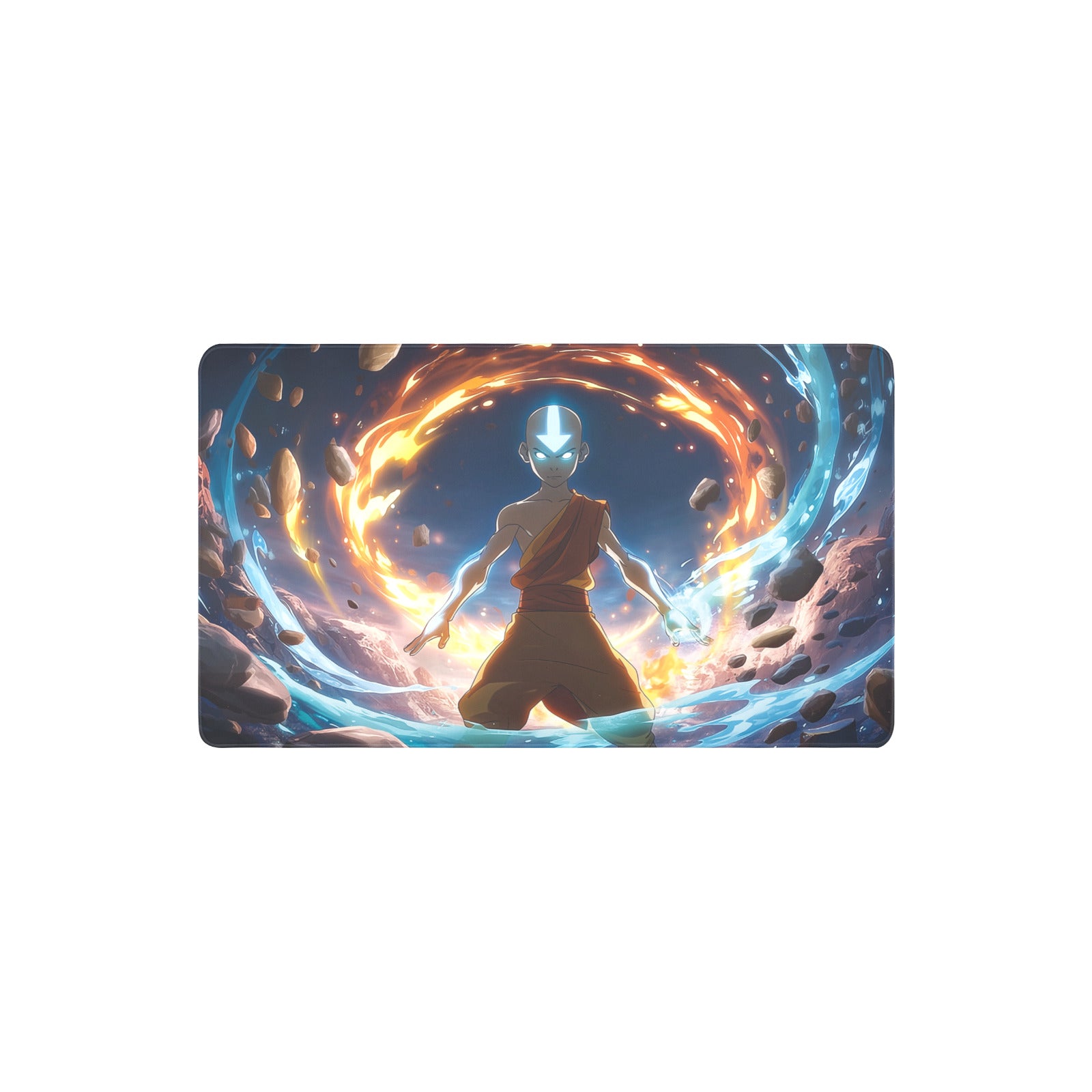 Avatar Aang Playmat (Borderless) | Magic the Gathering Playmat