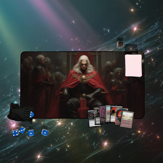 Edgar Markov MTG Playmat – Gothic Vampire Commander TCG Mat for Magic Players