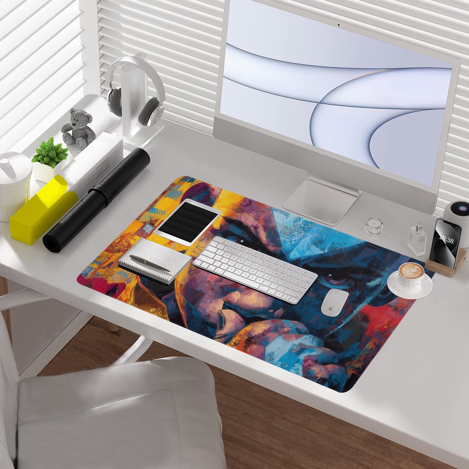 Aang Playmat Close Up (Borderless) | Magic the Gathering Playmat