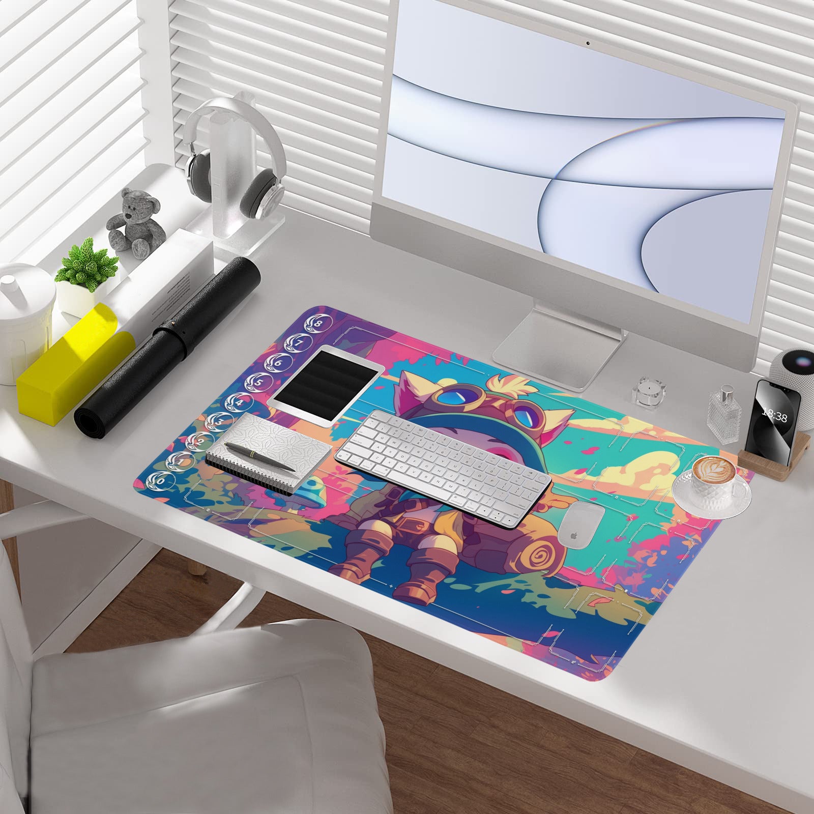 Teemo Playmat (Borderless) | Riftbound League of Legends Playmat