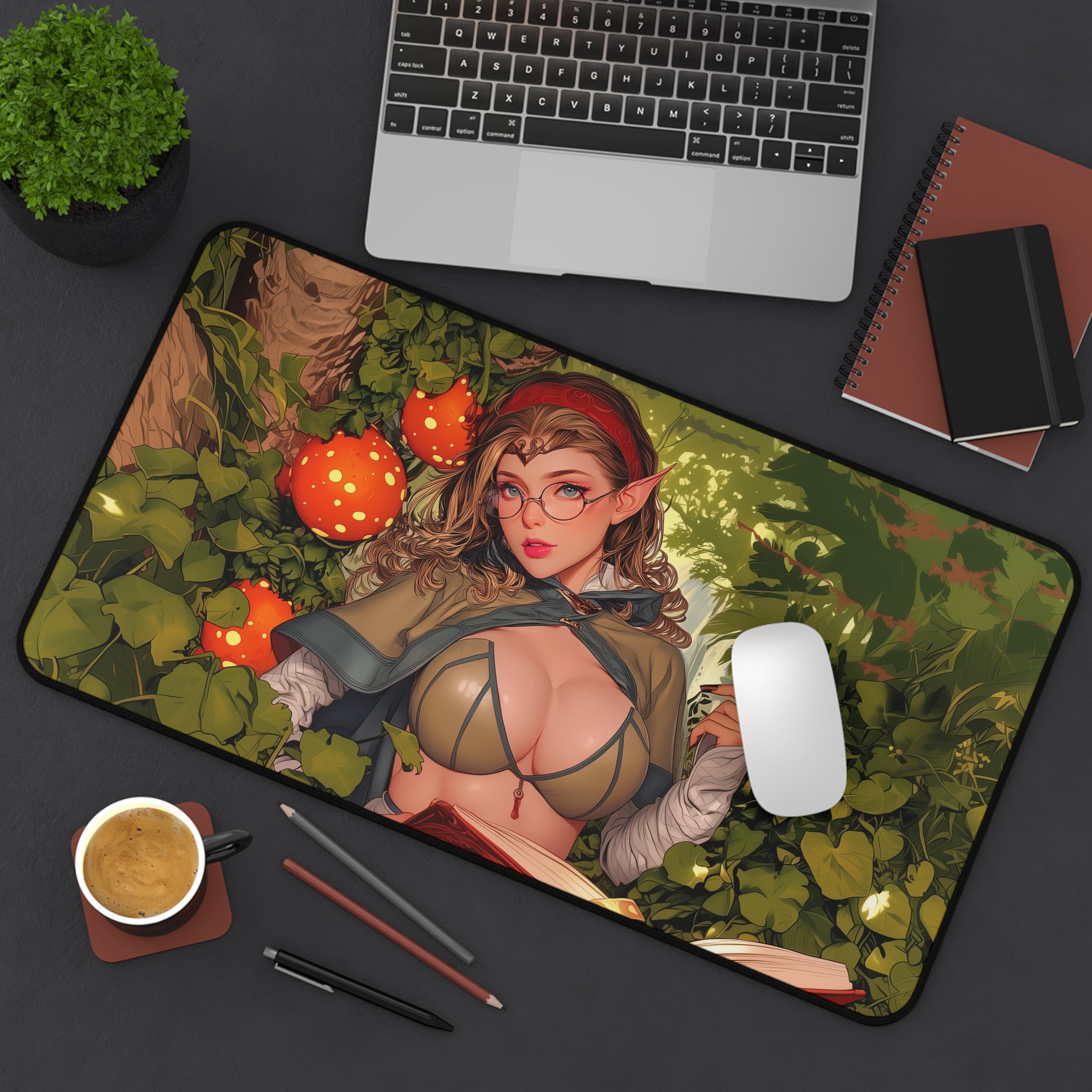 Druidic Forest Mage Playmat | Wild Nature Fantasy Mat