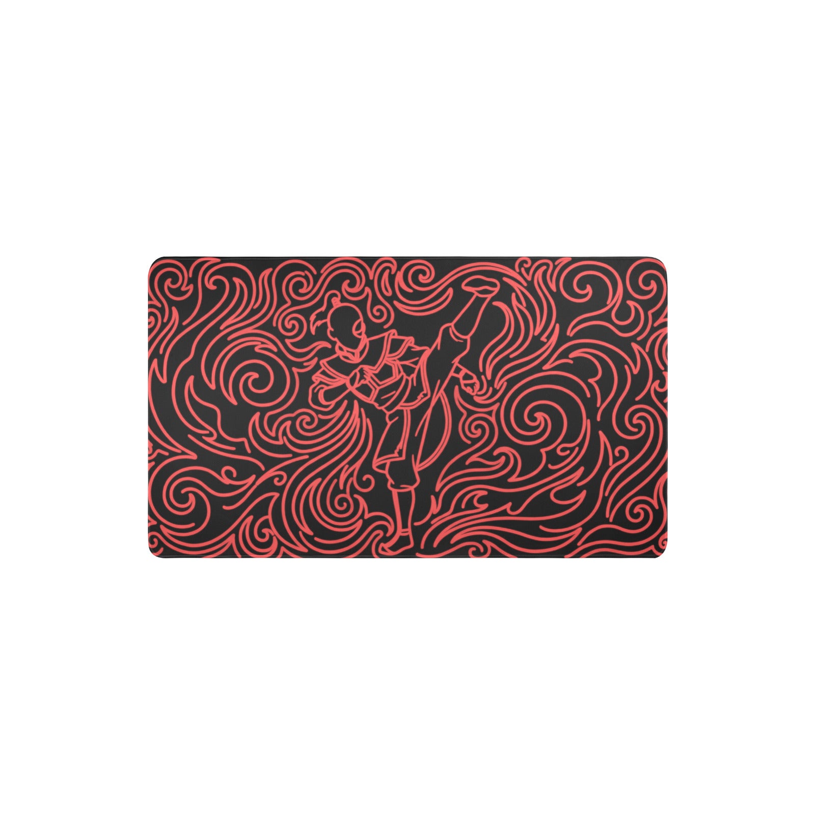 Neon Zuko Playmat (Borderless) | Magic the Gathering Playmat