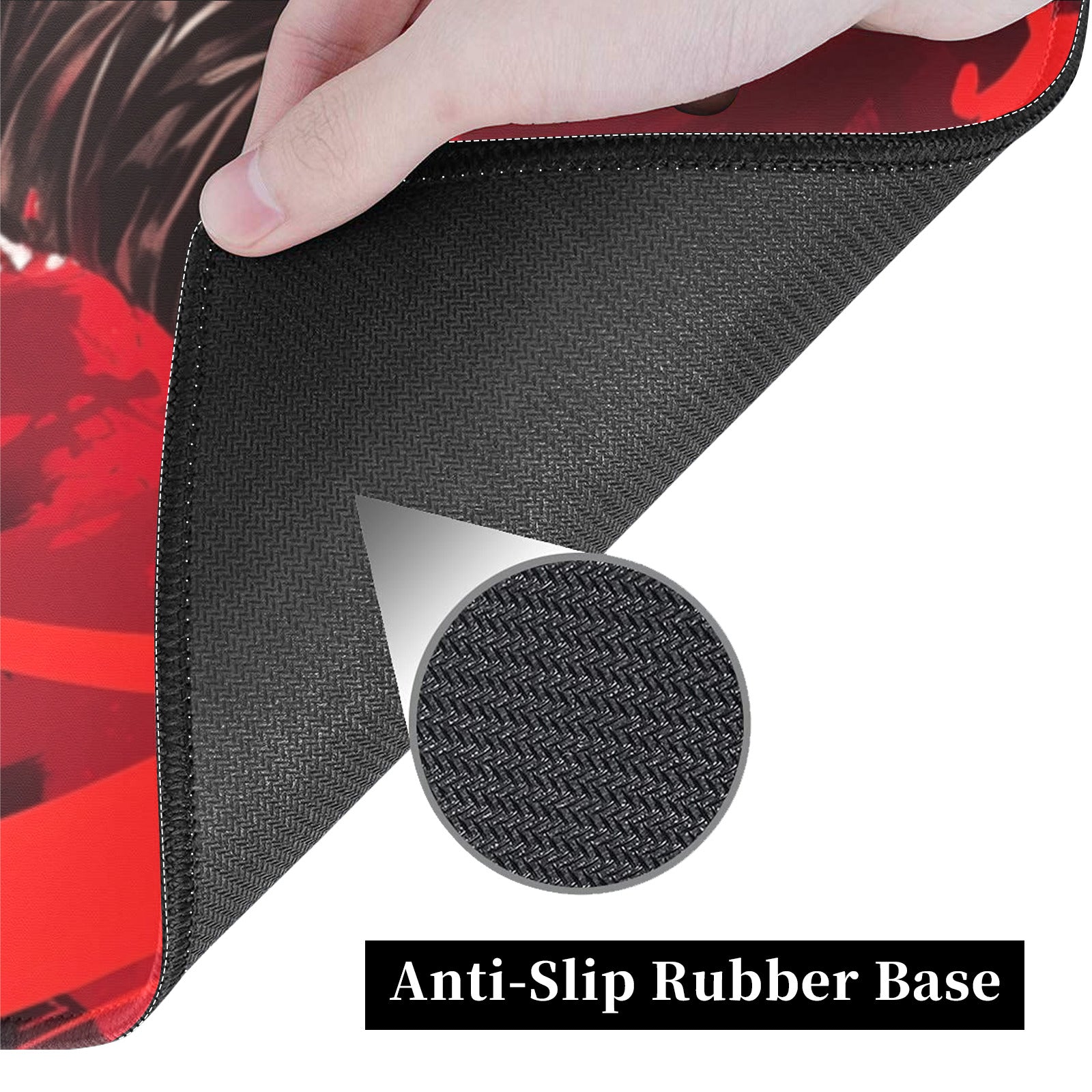 Kratos Playmat (Borderless) | Axe Strike | Magic the Gathering Playmat