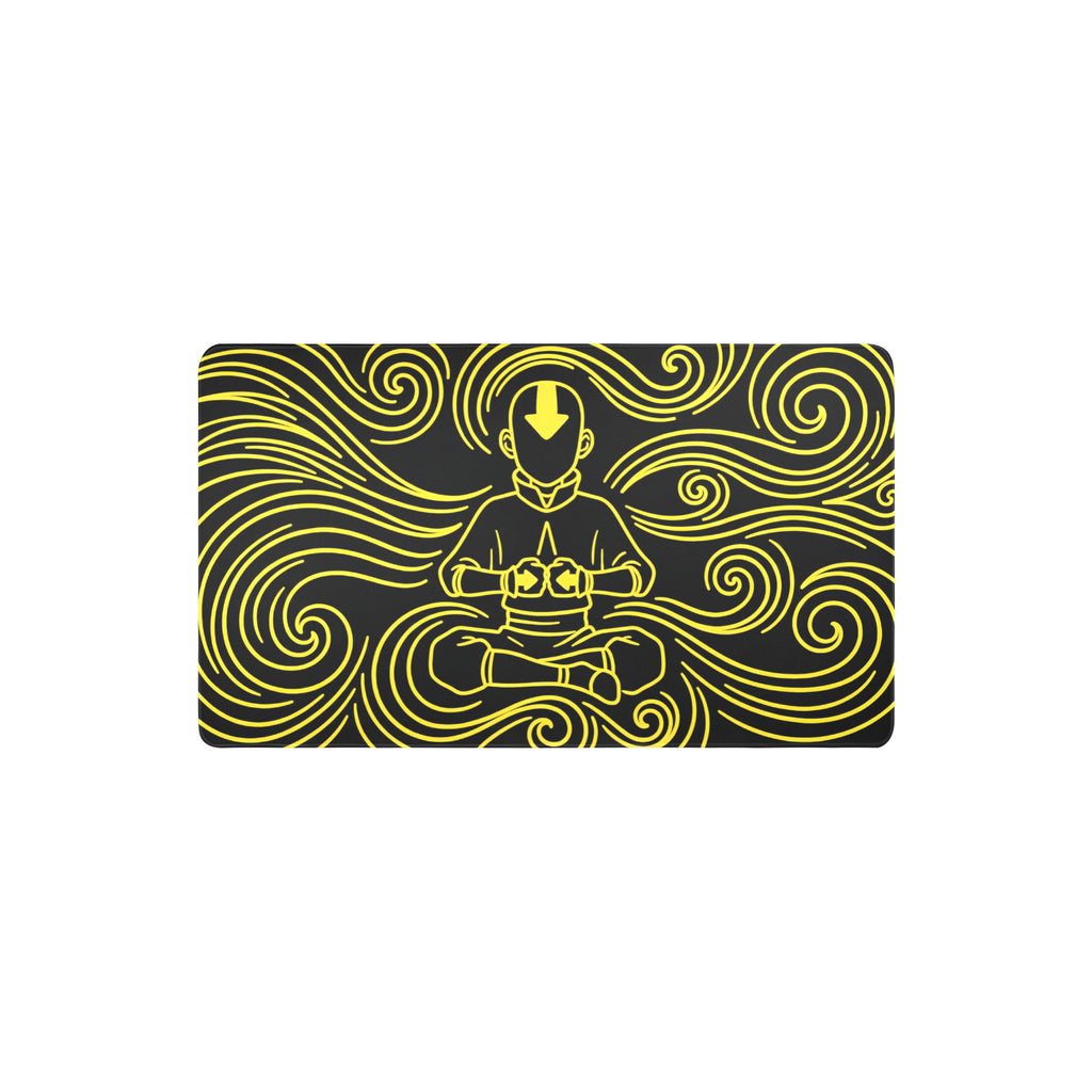 Neon Aang Playmat (Borderless) | Magic the Gathering Playmat