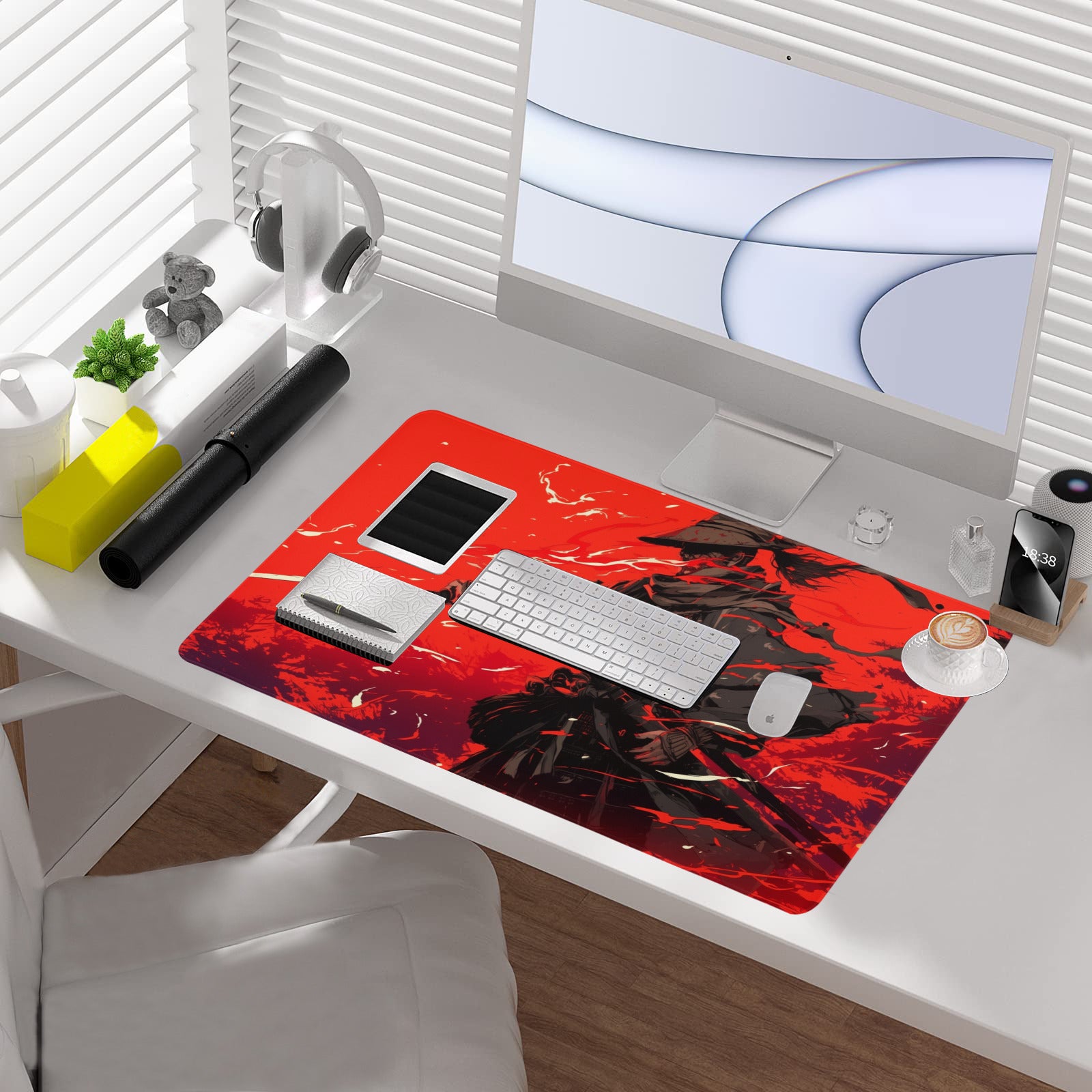 Jin Sakai (Borderless) | Ghost of Tsushima | Magic the Gathering Playmat