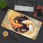 Koi Yin-Yang Playmat | Cherry Blossom Wave Mat