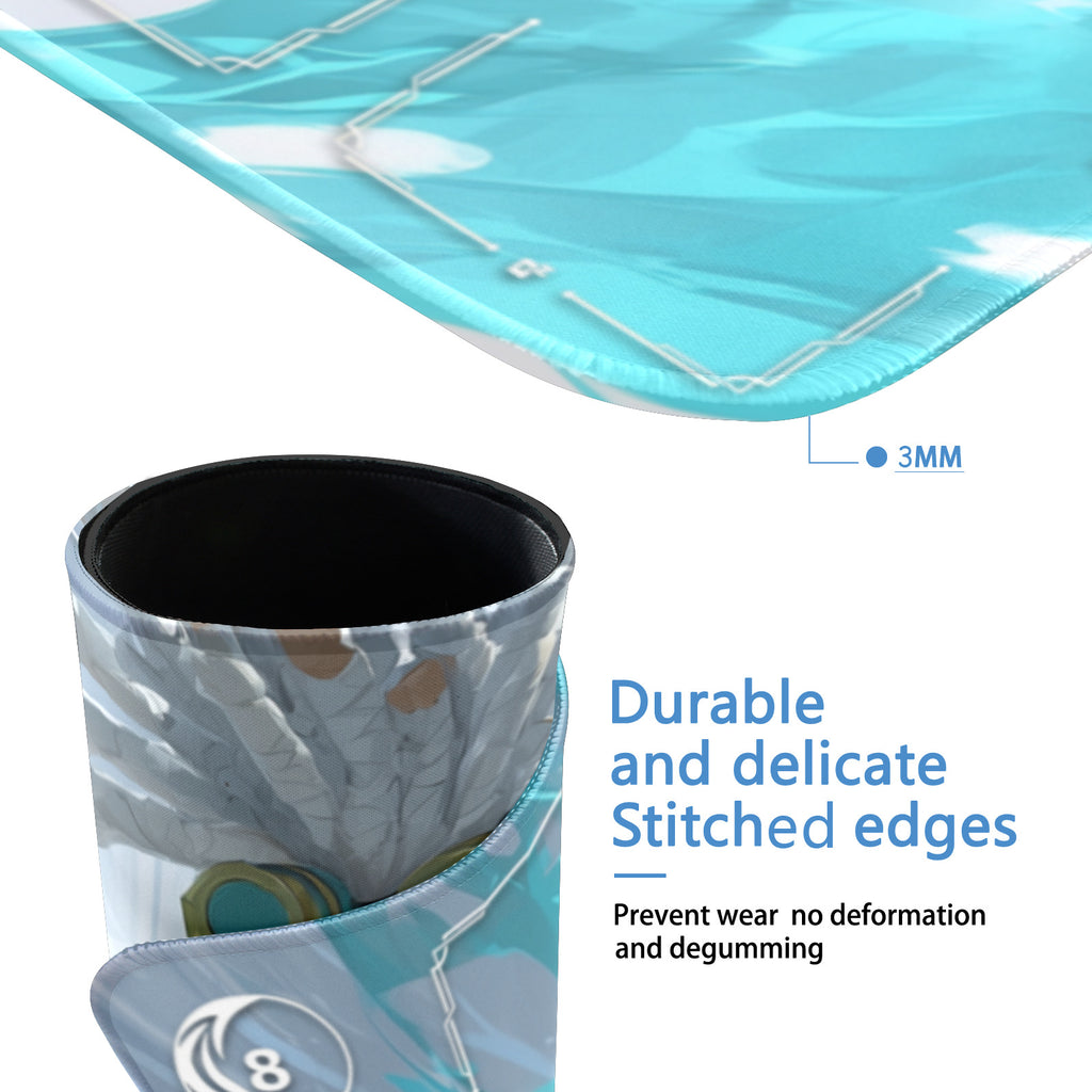 Ekko Playmat (Borderless) | Riftbound League of Legends Playmat