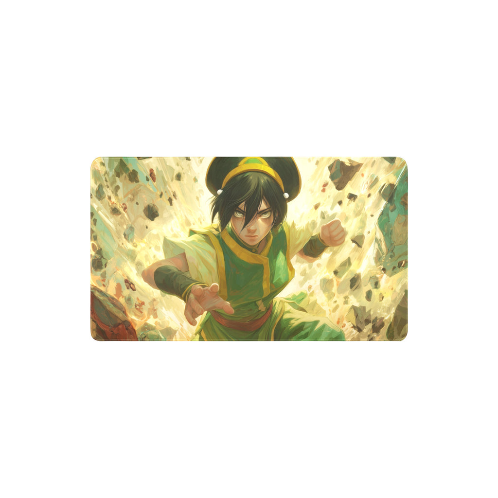 Toph Earthbender Playmat (Borderless) | Magic the Gathering Playmat