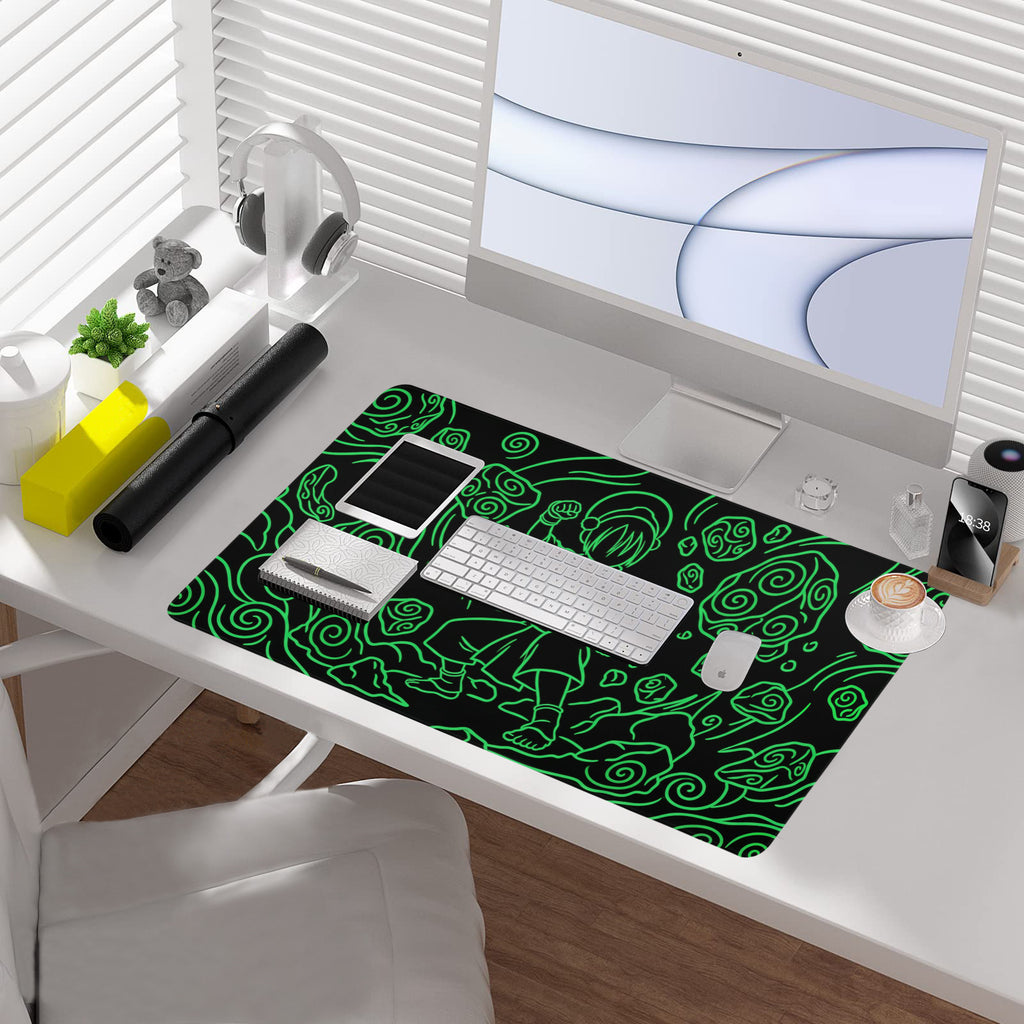 Neon Toph Playmat (Borderless) | Magic the Gathering Playmat