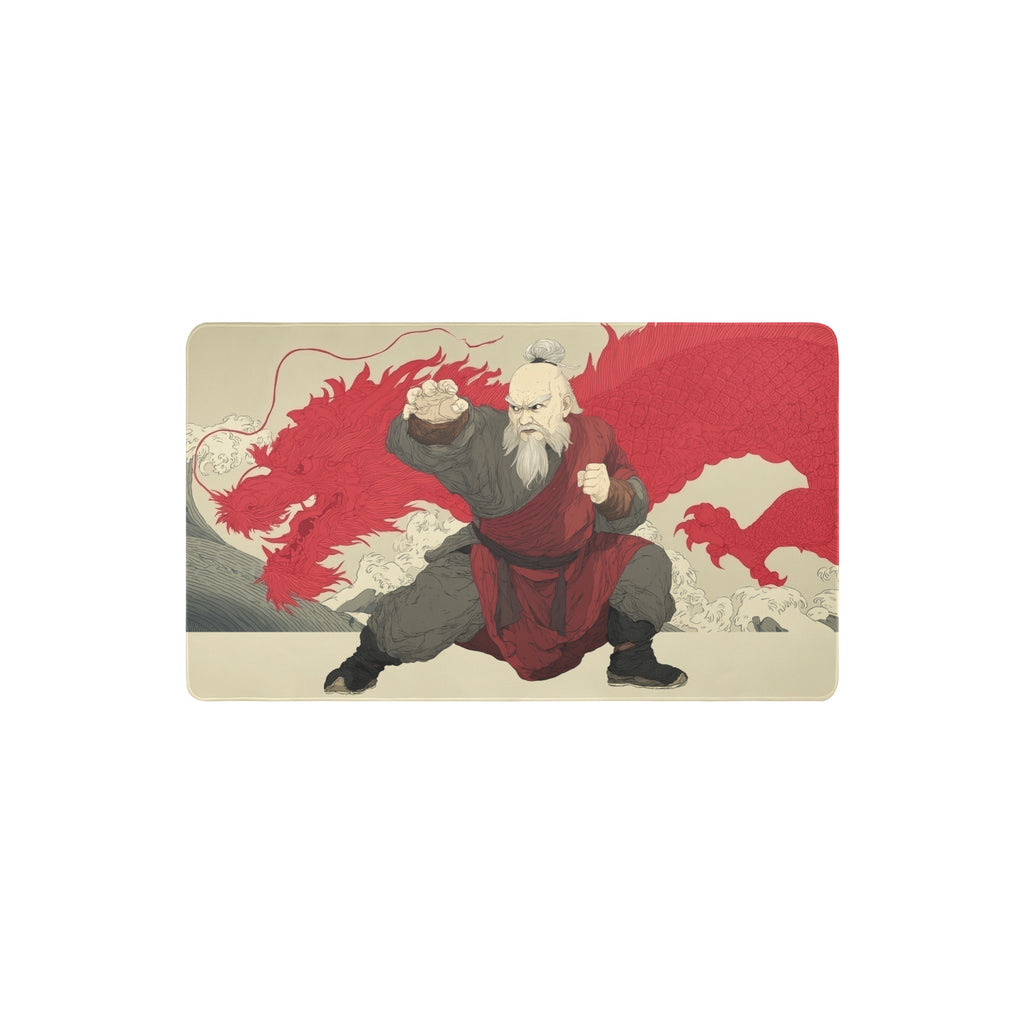 Iroh Dragon of the West Playmat (Borderless) | Ukiyo-e Playmat | Magic the Gathering Playmat