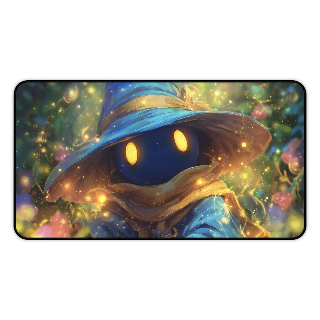 Vivi Ornitier Magic Burst Playmat | Final Fantasy Playmat | Iconic Wizard Playmat with Zones Option | 24x14 | 22x12 | 32x16 Sizes