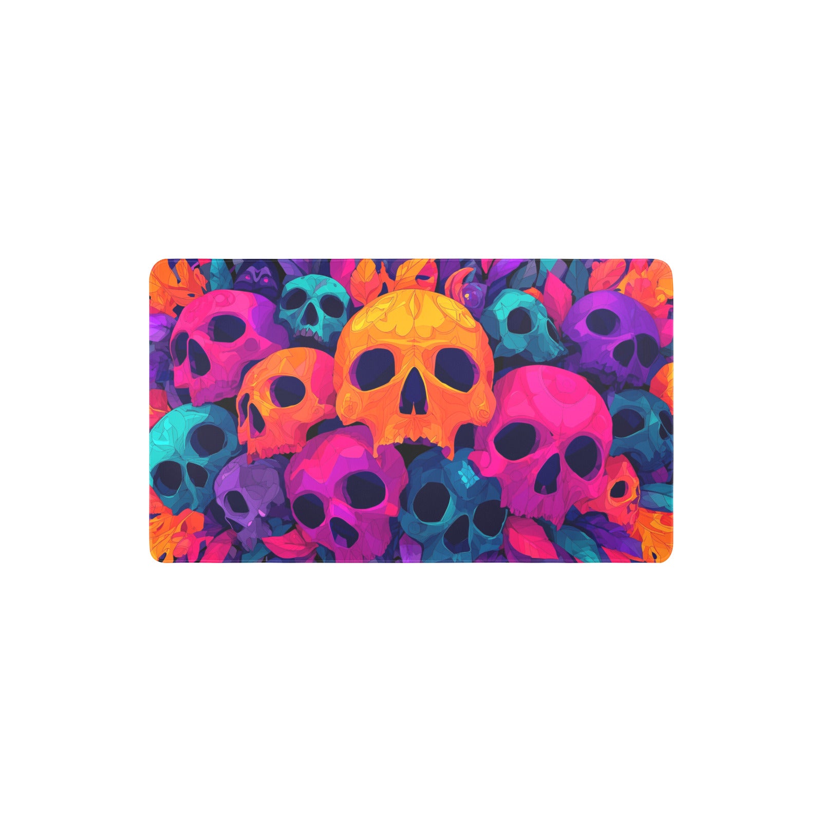 Vibrant Skulls Playmat (Borderless) | TCG Playmat