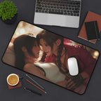 Tifa & Aerith Pride Playmat | Final Fantasy Playmat | Homage to Iconic Banned Romance Playmat with Zones Option | 24x14 | 22x12 | 32x16 Sizes