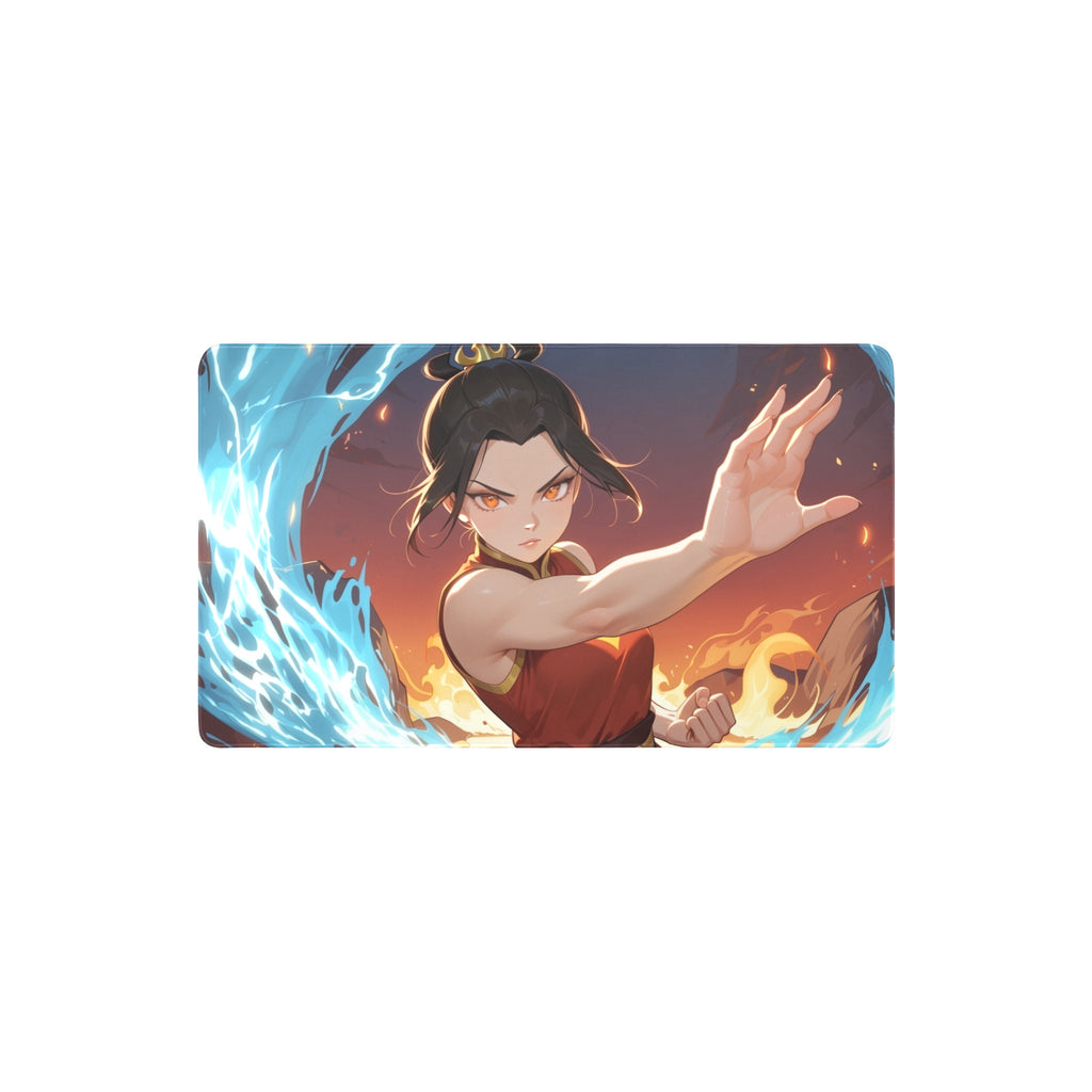 Fire Lord Azusa Playmat (Borderless) | Fiery Magic the Gathering Playmat