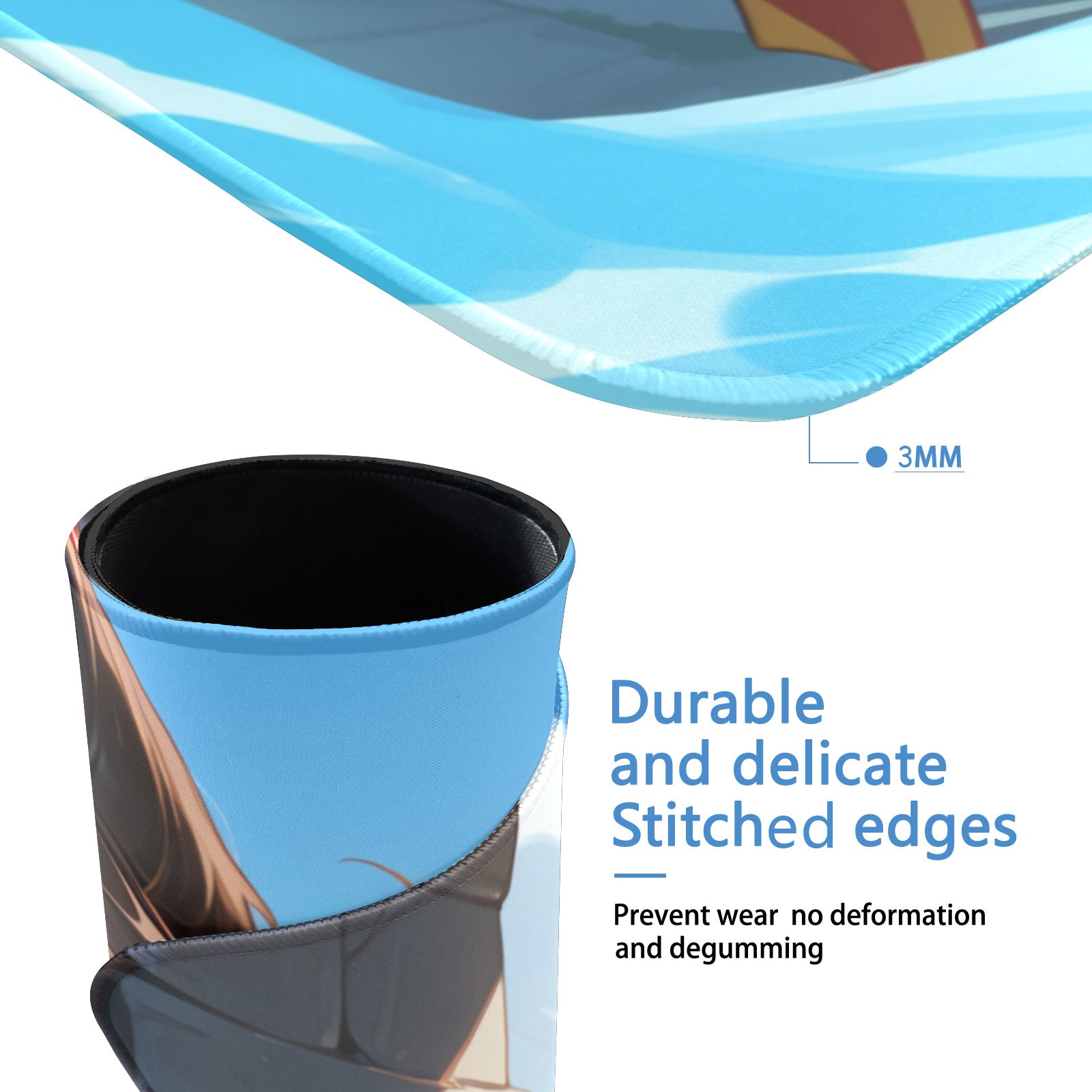 Fire Lord Azusa Playmat (Borderless) | Action Magic the Gathering Playmat