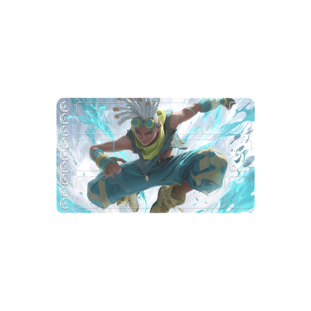 Riftbound Playmat Ekko (Borderless) – TCGPLaiMATS