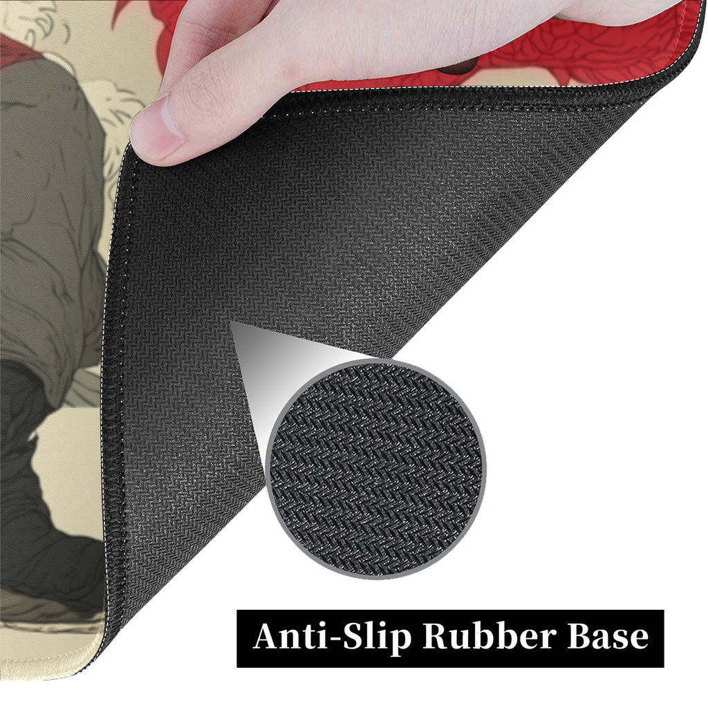 Iroh Dragon of the West Playmat (Borderless) | Ukiyo-e Playmat | Magic the Gathering Playmat