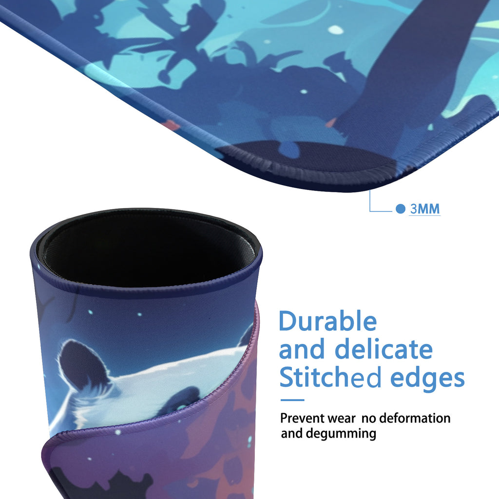 Hei Bai Playmat (Borderless) | Magic the Gathering Playmat