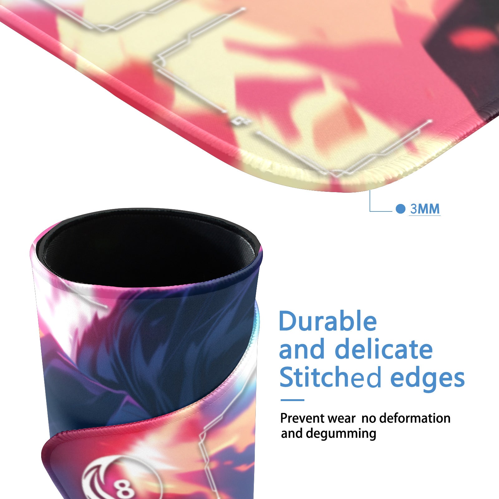 Jinx Playmat (Borderless) | Action Playmat | Riftbound League of Legends Playmat