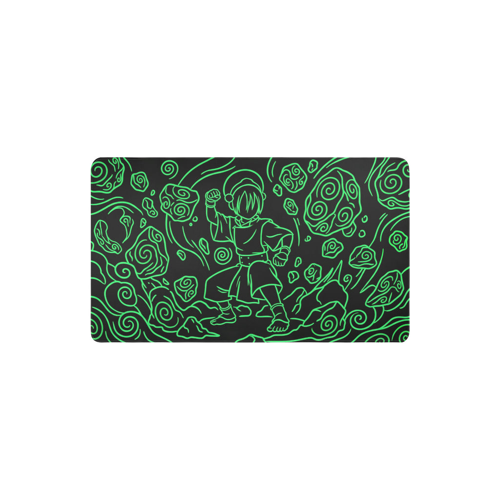 Neon Toph Playmat (Borderless) | Magic the Gathering Playmat