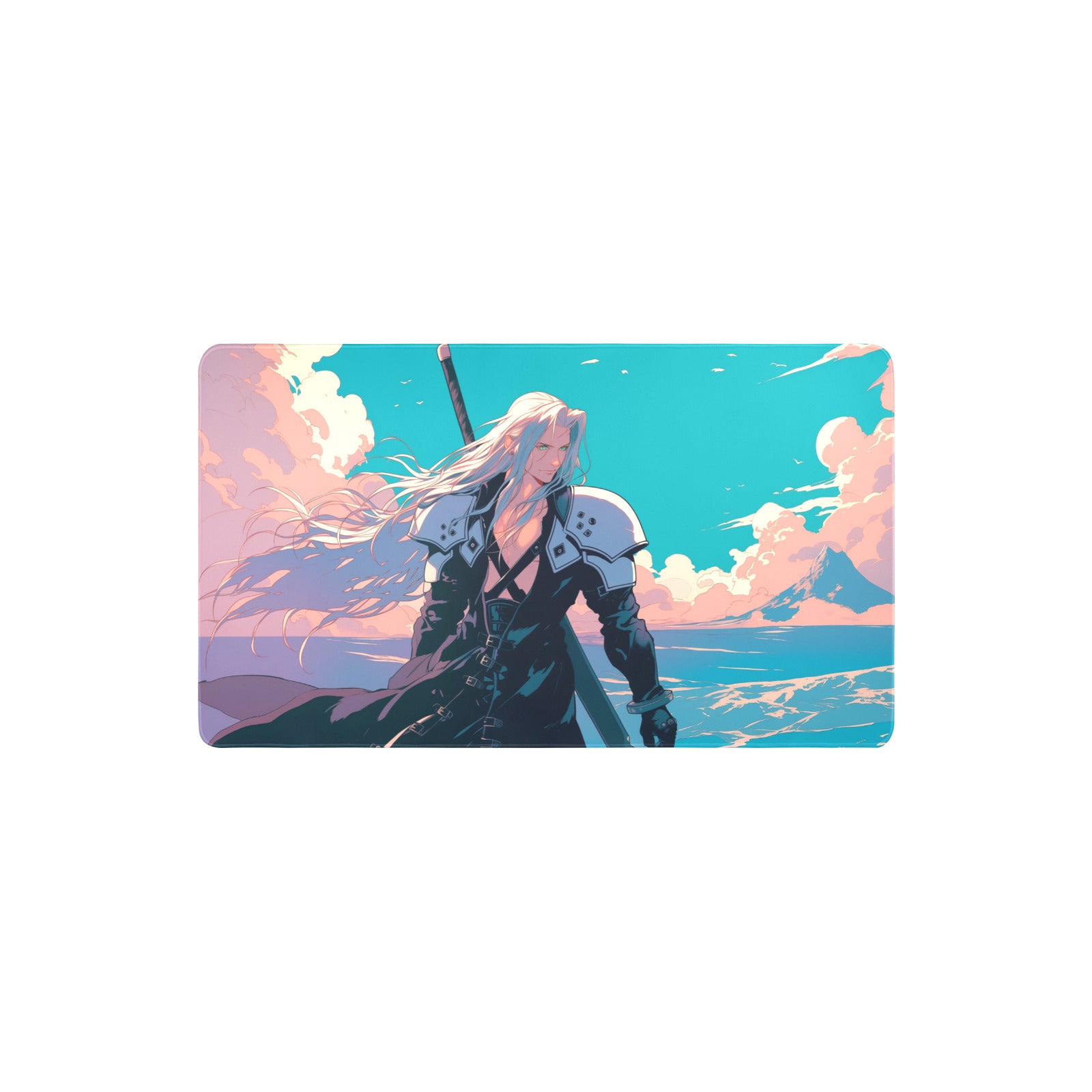 Sephiroth Fabled SOLDIER Playmat (Borderless) | Final Fantasy Playmat