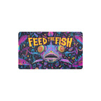 Feed the Fish Playmat (Borderless) | Psychedelic Fish Mat