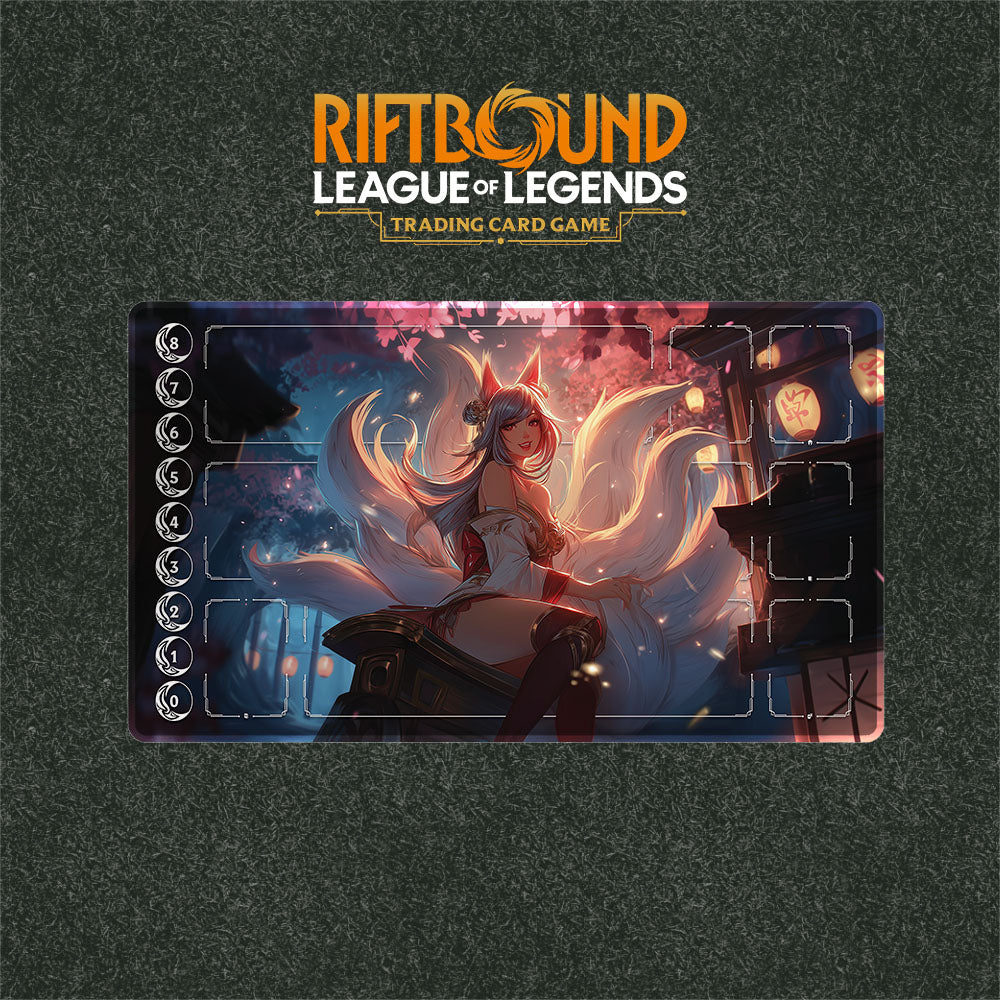 Ahri Playmat (Borderless) | Riftbound League of Legends Playmat