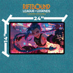 Explosive Chaos Heroine Playmat | Action Anime Mat