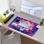 Sugar Skull Playmat (Borderless) | Day of the Dead Floral Mat